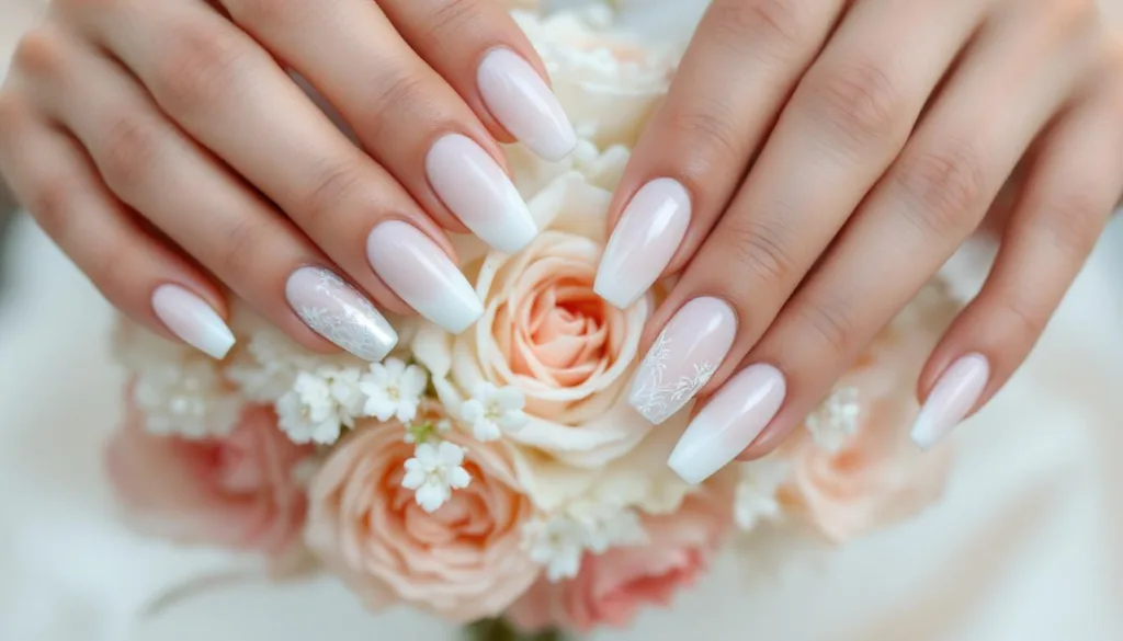 scopri le 5 tendenze unghie sposa che ho provato e che mi hanno lasciata senza parole: stili unici e raffinati per il giorno più importante.