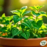 scopri il trucco che ho usato per mantenere la mia menta freschissima per 15 giorni. metodo semplice e efficace per conservare le erbe aromatiche più a lungo.