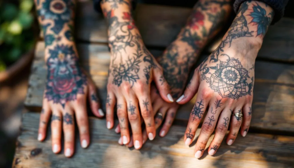 scopri i tatuaggi unici per avambracci e mani che ho scelto e che tutti ammirano, chiedendomi dove li ho fatti. ispirazioni e consigli per il tuo prossimo tattoo.