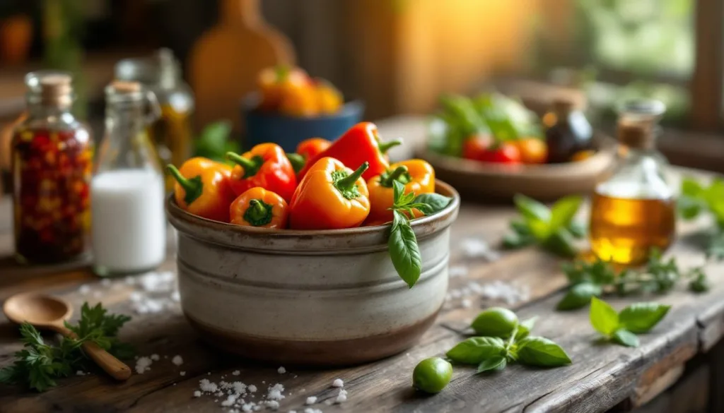 scopri un metodo innovativo che conserva i peperoni per mesi senza utilizzare il frigorifero né la dispensa, mantenendo freschezza e sapore.