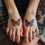 scopri la tendenza dei tatuaggi farfalla su mani e piedi, un design elegante che evita polsi e caviglie per uno stile unico e moderno.