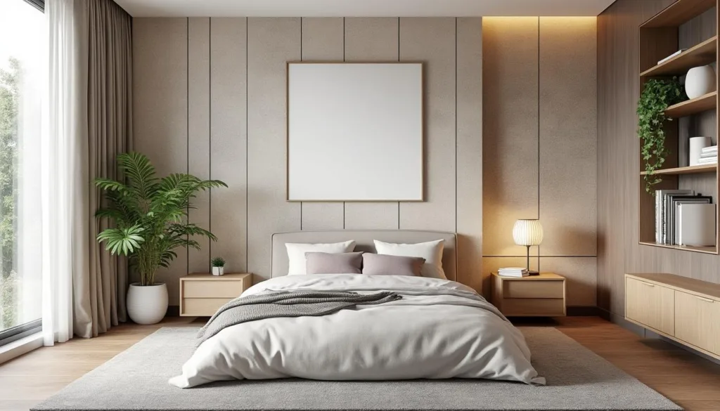 scopri un'idea innovativa per trasformare completamente la tua camera da letto senza quadri né adesivi, creando un ambiente unico e accogliente.