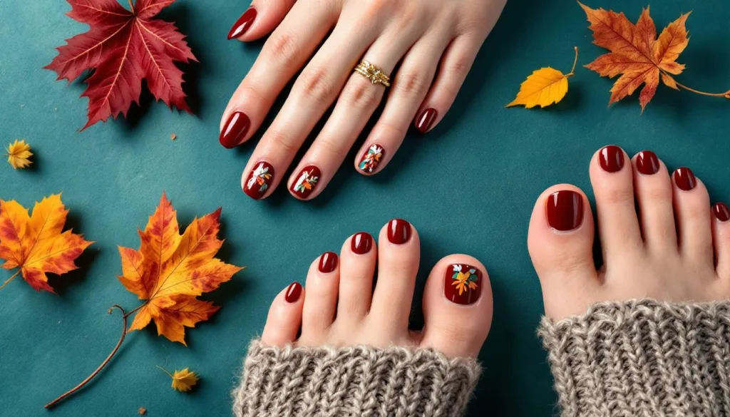 scopri una nail art autunnale unica che non è né smalto classico né french, perfetta per trasformare mani e piedi con stile e originalità.
