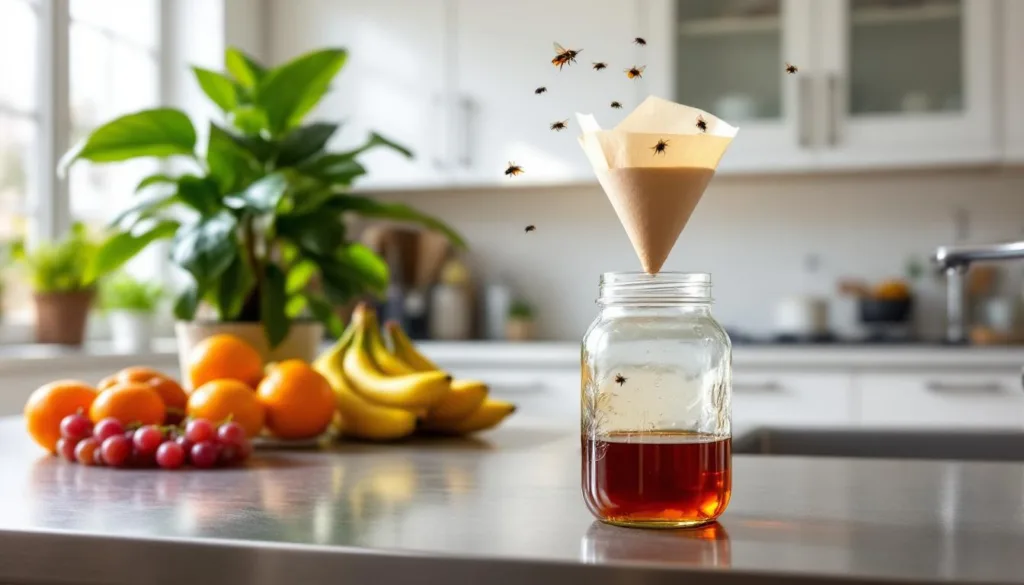 queste trappole fai-da-te, né spray né insetticida, eliminano efficacemente i moscerini in modo naturale e sicuro.