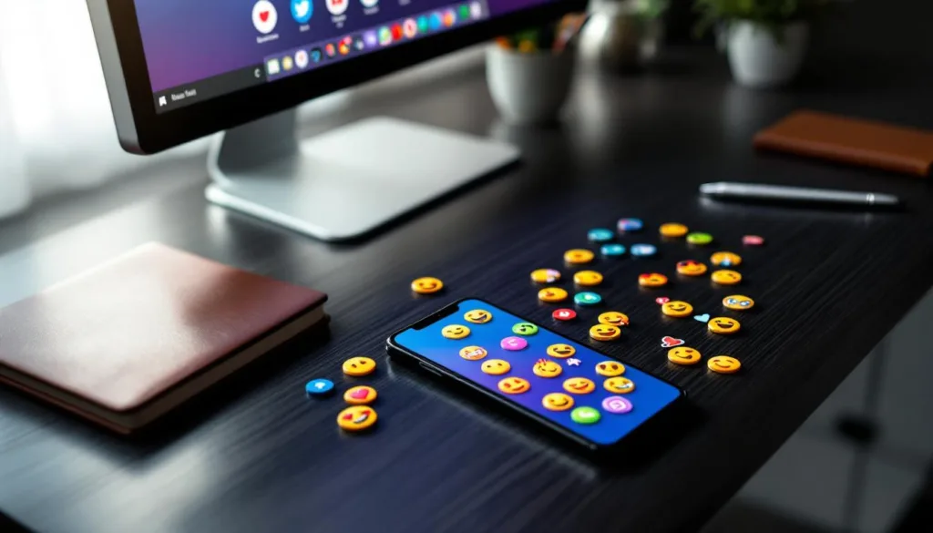 scopri una guida emoji unica, né dizionario né tutorial, che ti aiuta a comunicare perfettamente sui social media con espressioni autentiche e divertenti.