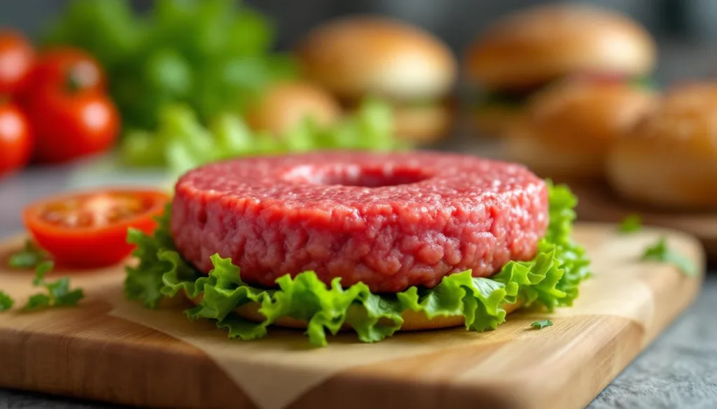 scopri perché il buco al centro dell'hamburger è fondamentale: evita che si gonfi durante la cottura, garantendo una forma perfetta e una cottura uniforme.