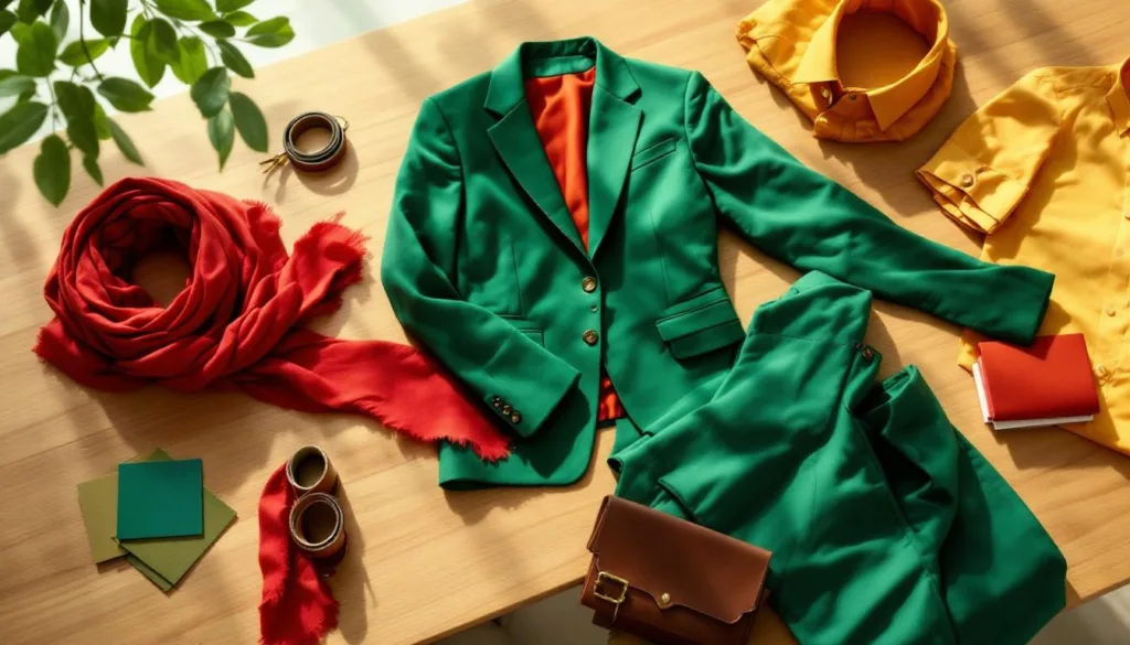 scopri perché abbinare i colori ai vestiti verdi può sembrare sempre una scelta difficile e impara i trucchi per creare outfit armoniosi e alla moda.