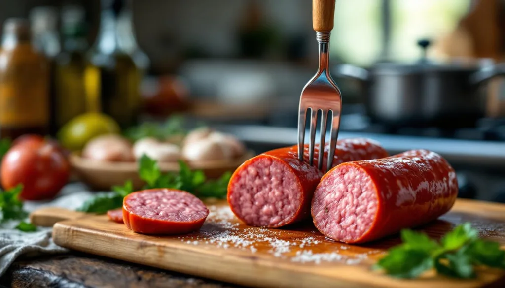 scopri perché è importante bucare il cotechino prima di cuocerlo per evitare che scoppietti durante la cottura e assicurarti un risultato perfetto.