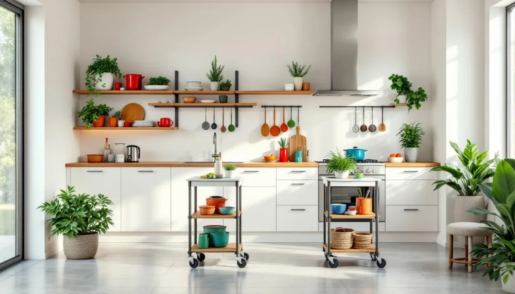 scopri perché i mobili fissi stanno gradualmente scomparendo dalle cucine moderne e come questa tendenza sta rivoluzionando il design degli spazi cucina.