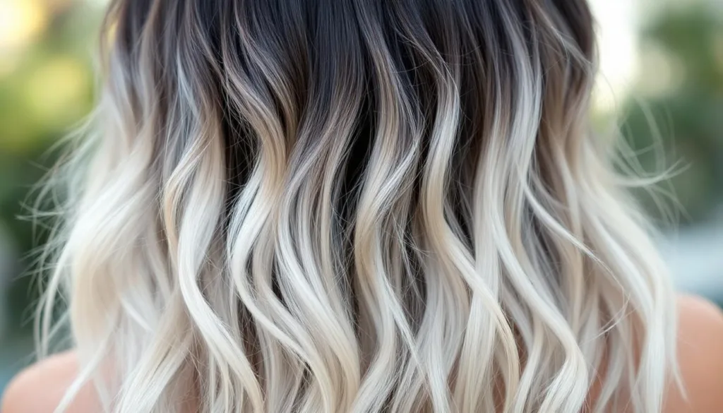 scopri perché il degradé da scuro a bianco può danneggiare i tuoi capelli se non viene curato correttamente e come mantenere una chioma sana e luminosa.