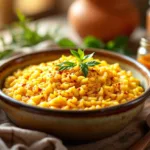 scopri il segreto di un chef per aggiungere lo zafferano al risotto solo alla fine, esaltando aroma e sapore per un piatto perfetto ogni volta.