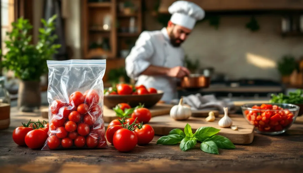 scopri il segreto di un cuoco professionista su come congelare i pomodori può rivoluzionare la tua cucina, migliorando sapore e praticità.