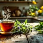 scopri la tisana serale consigliata da un erborista per depurare il fegato grasso durante il sonno, migliorando il benessere e la salute in modo naturale.