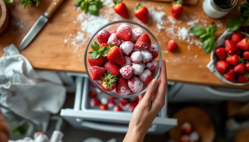 un esperto spiega come congelare le fragole può trasformare completamente le tue preparazioni in cucina, conservando sapore e freschezza.