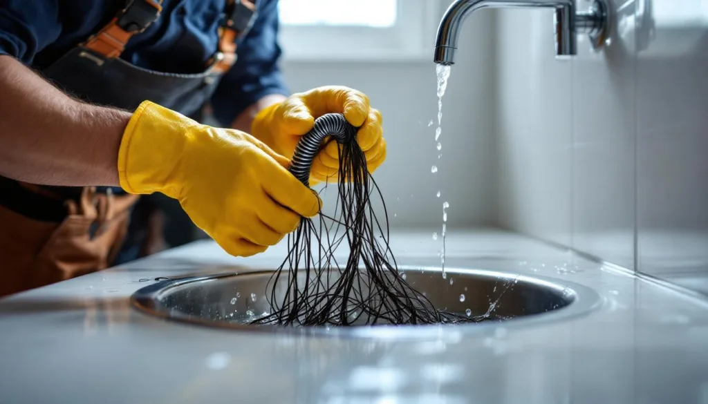 un idraulico esperto svela i metodi efficaci per rimuovere i capelli incastrati nello scarico della doccia, evitando intasamenti e migliorando il deflusso dell'acqua.