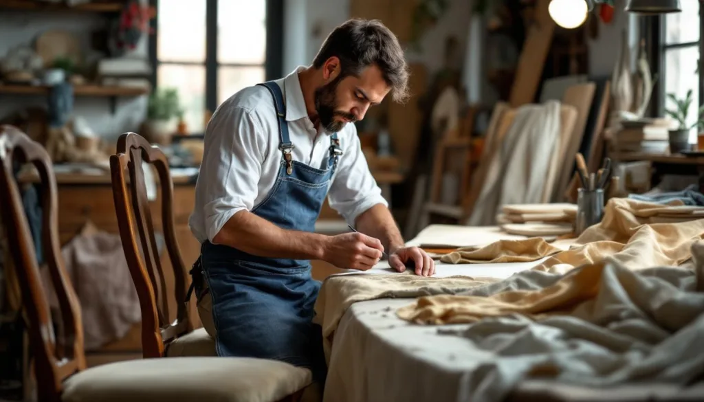 scopri i consigli di un tappezziere esperto su come rivestire le sedie da pranzo in casa per rinnovare il tuo arredamento con stile e comfort.
