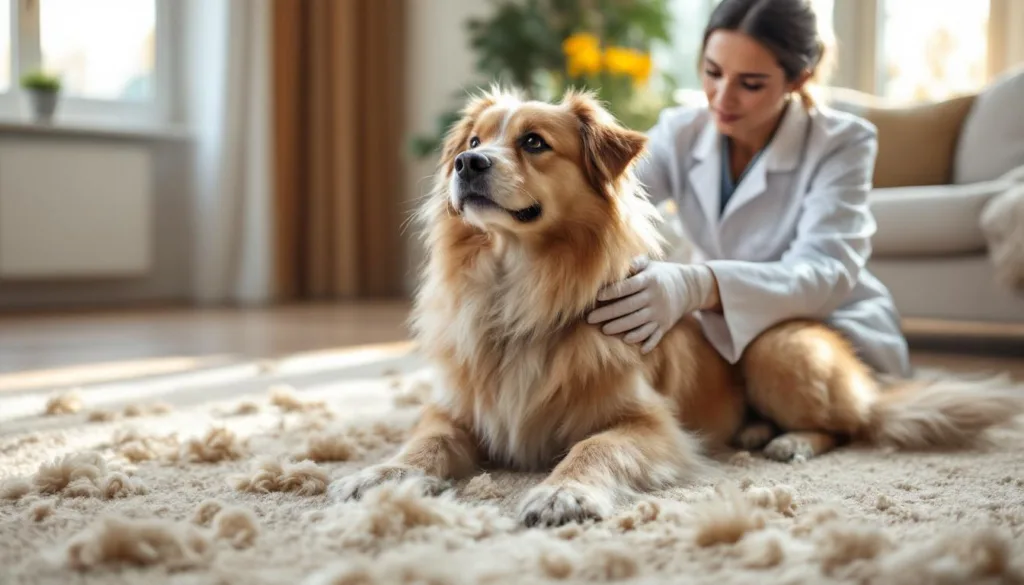 scopri da un veterinario esperto perché i cani a pelo lungo perdono tanto pelo in casa e come gestire al meglio la loro toelettatura.