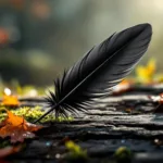 uno psicologo spiega il significato profondo e simbolico di trovare una piuma nera, svelando cosa rappresenta per la mente e lo spirito.