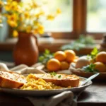 scopri la magia della cucina della nonna con questa semplice ricetta di uova e pane, che riporta alla dolce nostalgia dell'infanzia.