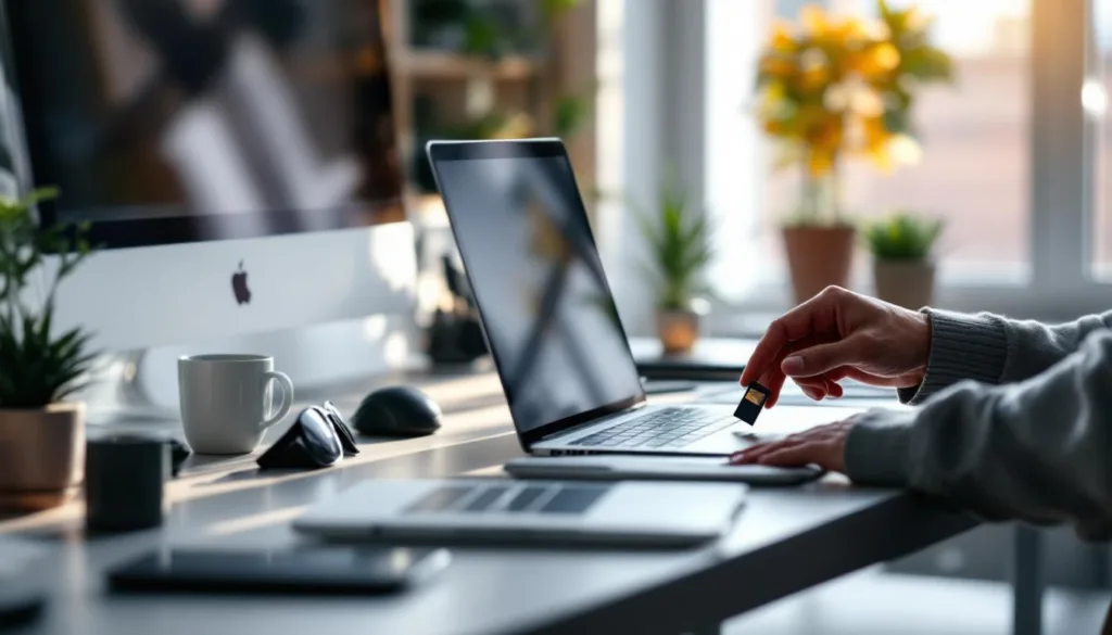 ho scoperto finalmente l'utilizzo reale della fessura sd del portatile e da allora la uso quotidianamente per semplificare il mio lavoro e migliorare la produttività.