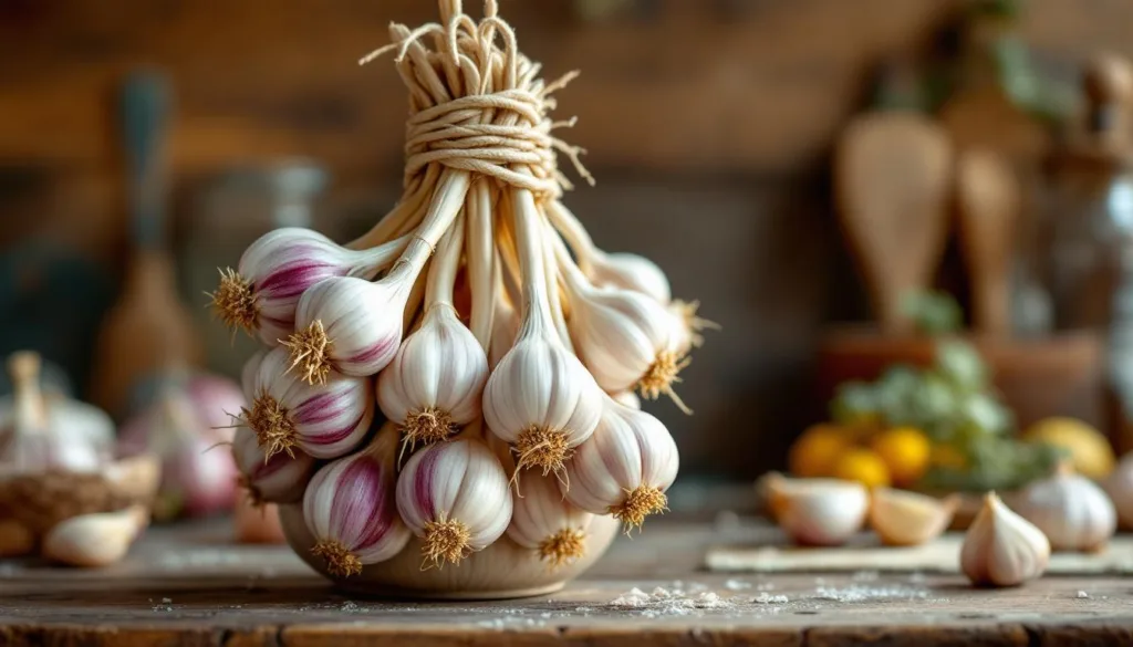 scopri un metodo semplice e naturale per conservare l'aglio perfettamente senza frigorifero né carta, mantenendolo fresco più a lungo.