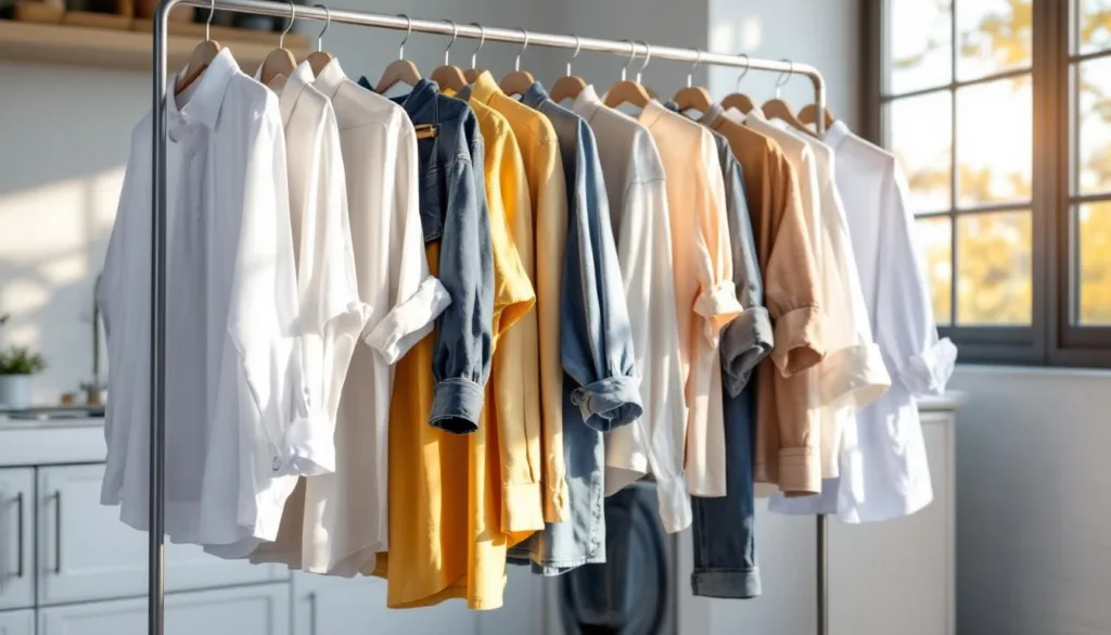 scopri il trucco geniale per risparmiare tempo ed energia dopo il bucato, senza dover stirare o piegare i vestiti.