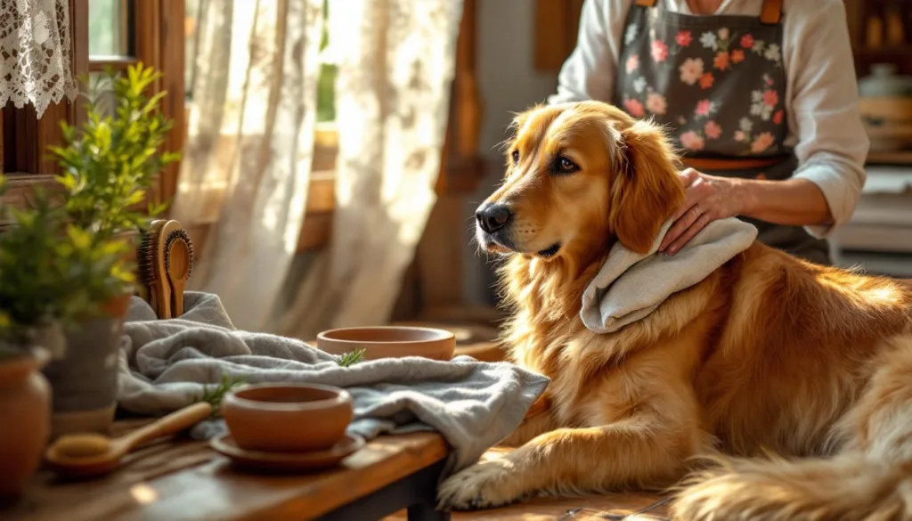 scopri il segreto della nonna per far sparire i peli di cane in casa con un semplice trucco naturale ed efficace.