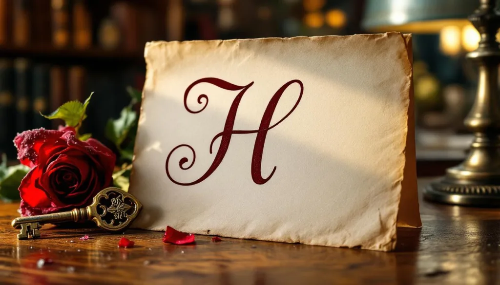 scopri come la lettera h nel tuo nome svela i segreti del tuo destino amoroso e influenze uniche sulla tua vita sentimentale.