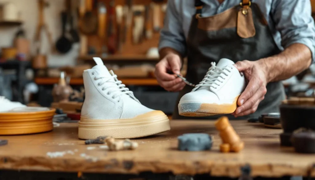 un calzolaio esperto svela i motivi per cui le tue sneakers bianche ingialliscono dopo solo due settimane e come prevenirlo efficacemente.