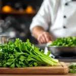 scopri da un cuoco esperto perché è importante sbollentare le cime di rapa prima di ripassarle per esaltarne il sapore e mantenere la consistenza ideale.