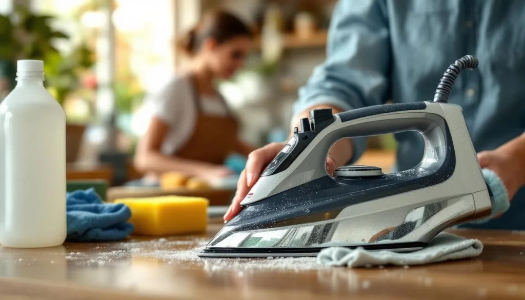 scopri i trucchi di una casalinga per pulire la piastra del ferro in soli 5 minuti, in modo semplice e veloce.