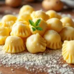scopri il segreto di una nonna italiana per gnocchi perfetti: evita patate vecchie e usa la giusta quantità di farina per una consistenza ideale.